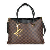 Louis Vuitton Louis Vuitton Black Damier Ebene Canvas LV Riverside Tote