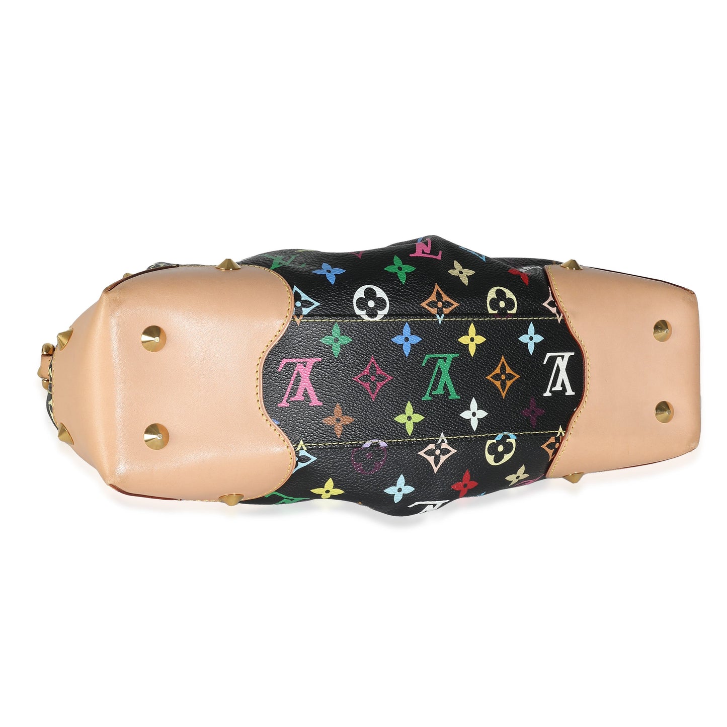 Louis Vuitton x Takashi Murakami Black Multicolor Monogram Canvas Judy MM