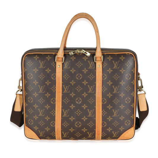 Louis Vuitton Monogram Canvas Cupertino Briefcase