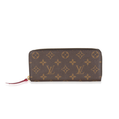 Louis Vuitton Monogram Canvas Clemence Wallet
