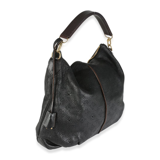 Louis Vuitton Black Mahina Selene MM