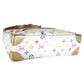 Louis Vuitton White Monogram Multicolor Canvas Boulogne