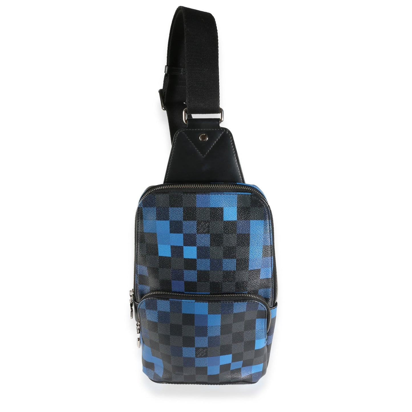 Louis Vuitton Blue Pixel Damier Graphite Canvas Avenue Sling Bag