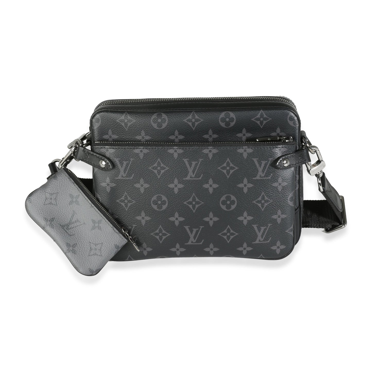 Louis Vuitton Reverse Monogram Eclipse Canvas Trio Messenger