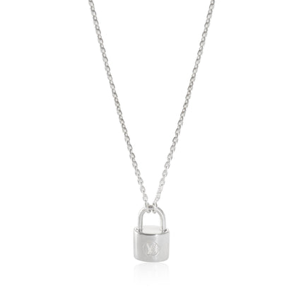 Louis Vuitton Lockit Pendant in Sterling Silver