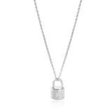 Louis Vuitton Lockit Pendant in Sterling Silver
