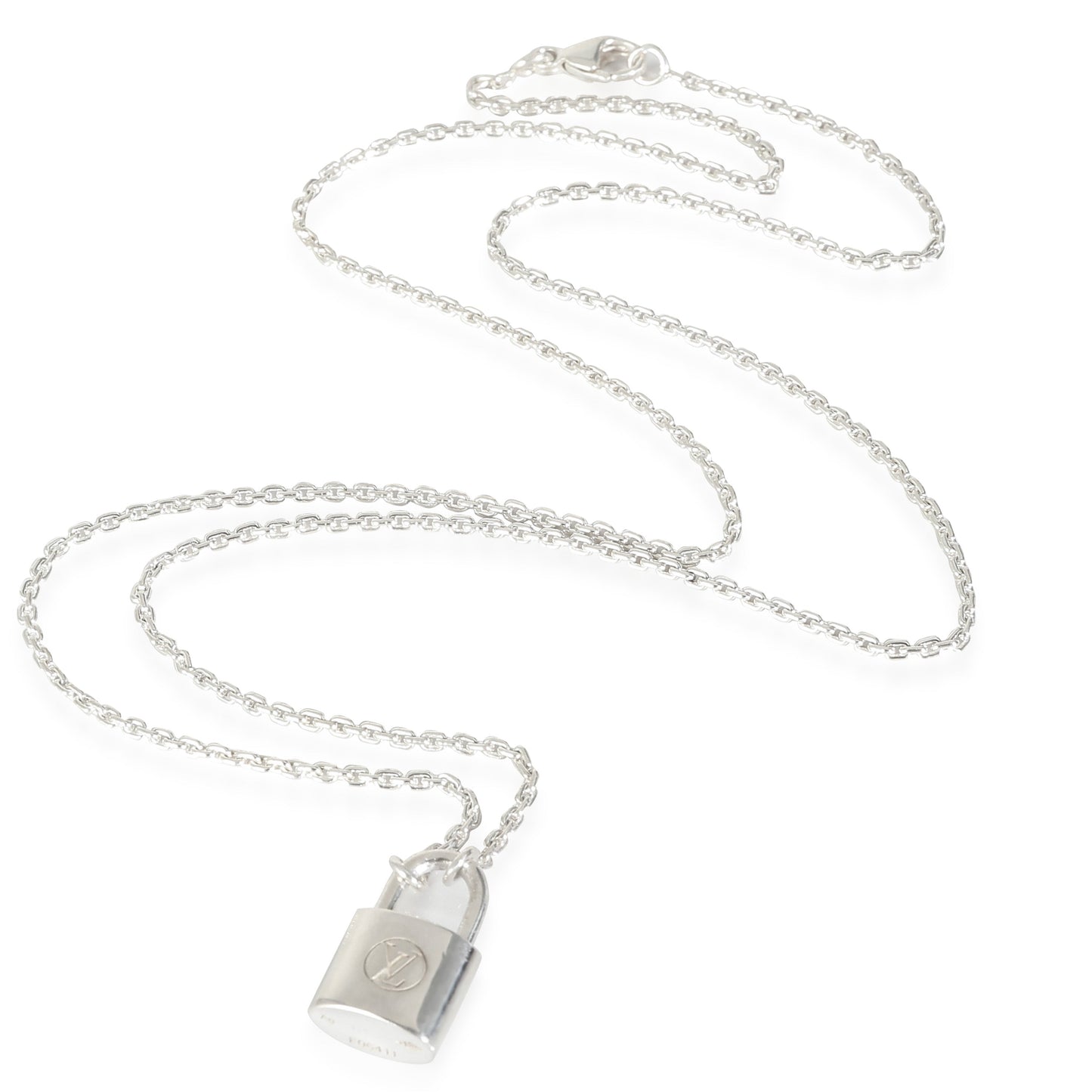 Louis Vuitton Lockit Pendant in Sterling Silver