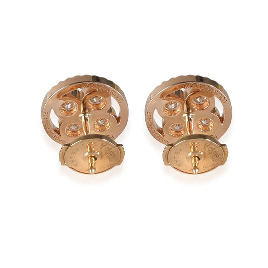 Louis Vuitton Sun Blossom Diamond Earring in 18k Rose Gold 0.40 CTW
