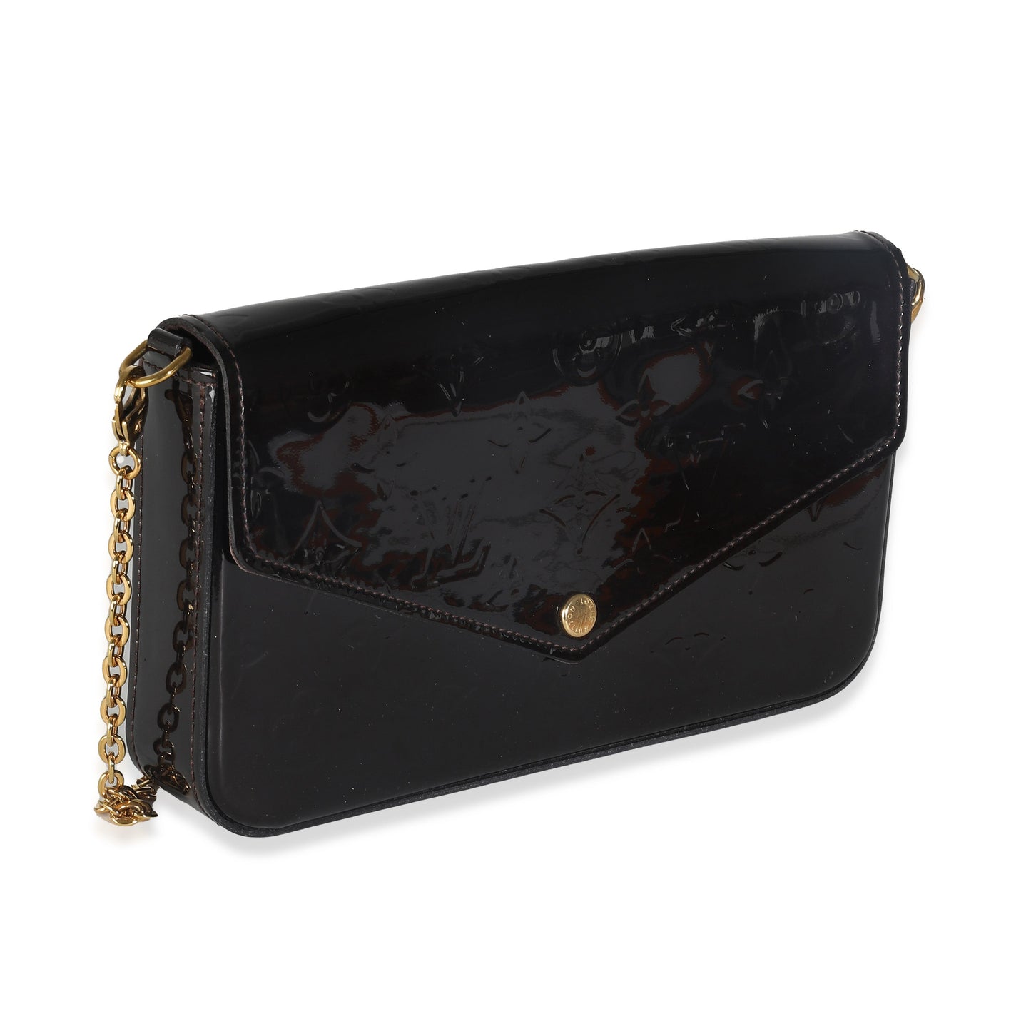 Louis Vuitton Amarante Vernis Felicie Pochette