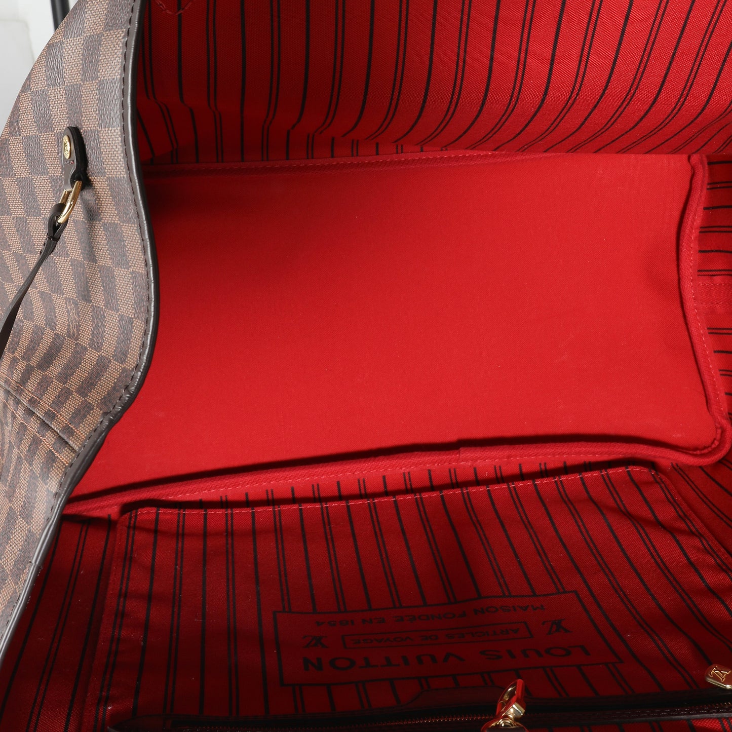 Louis Vuitton Damier Ebene Canvas Neverfull GM
