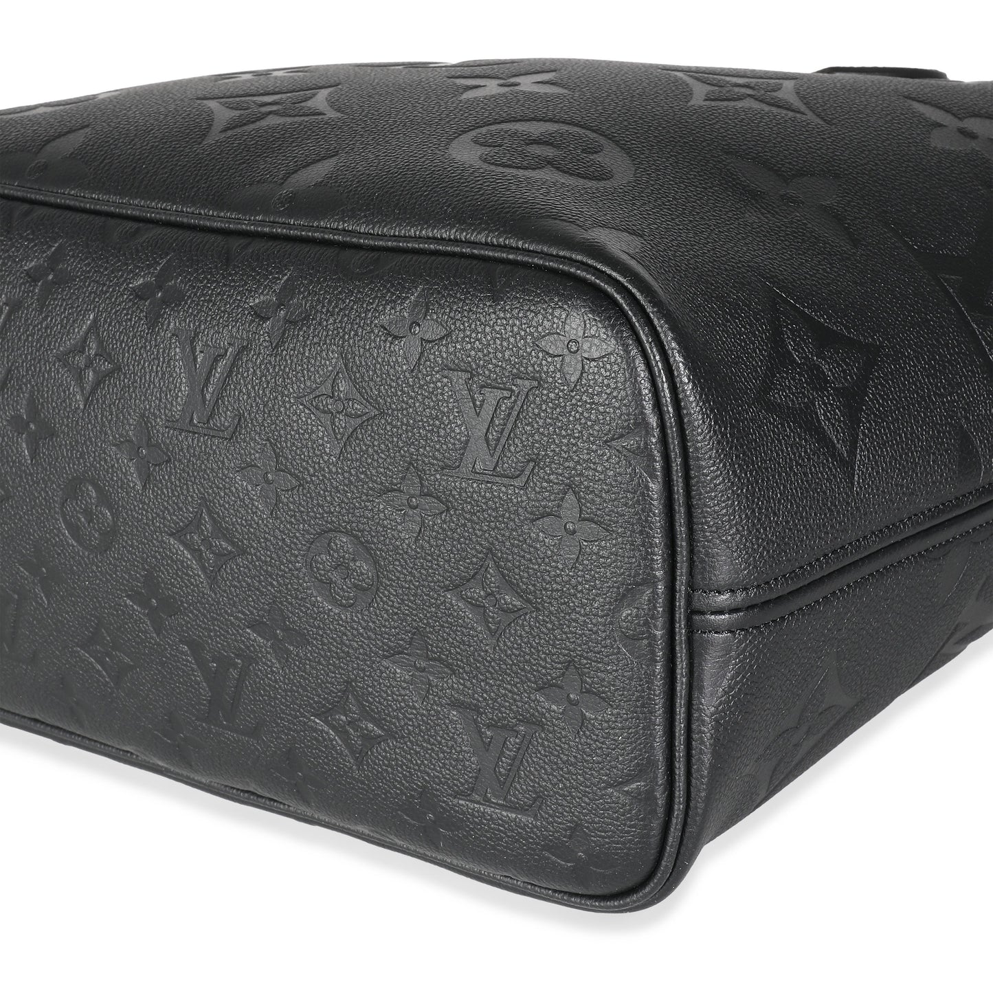 Louis Vuitton Black Monogram Giant Empreinte Neverfull MM
