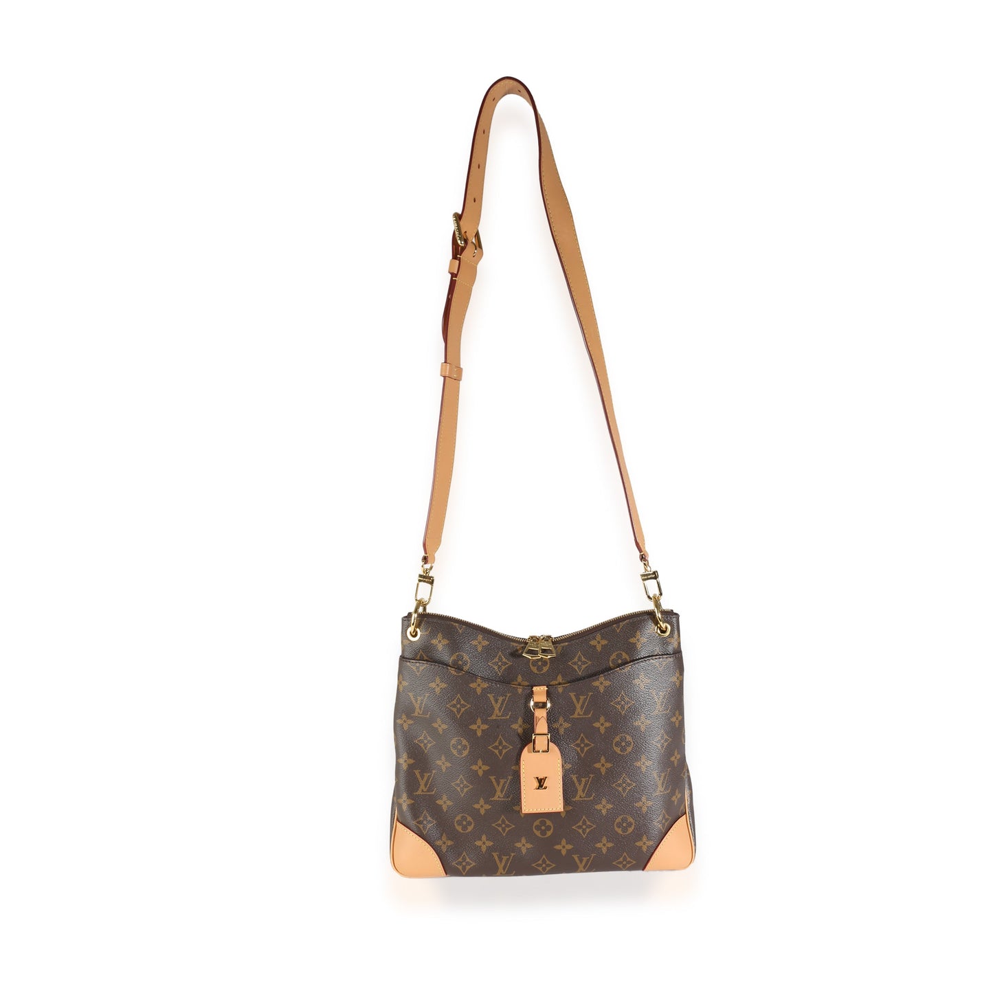 Louis Vuitton Natural Monogram Canvas Odeon MM