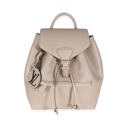 Louis Vuitton Turtledove Monogram Empreinte Montsouris Backpack NM