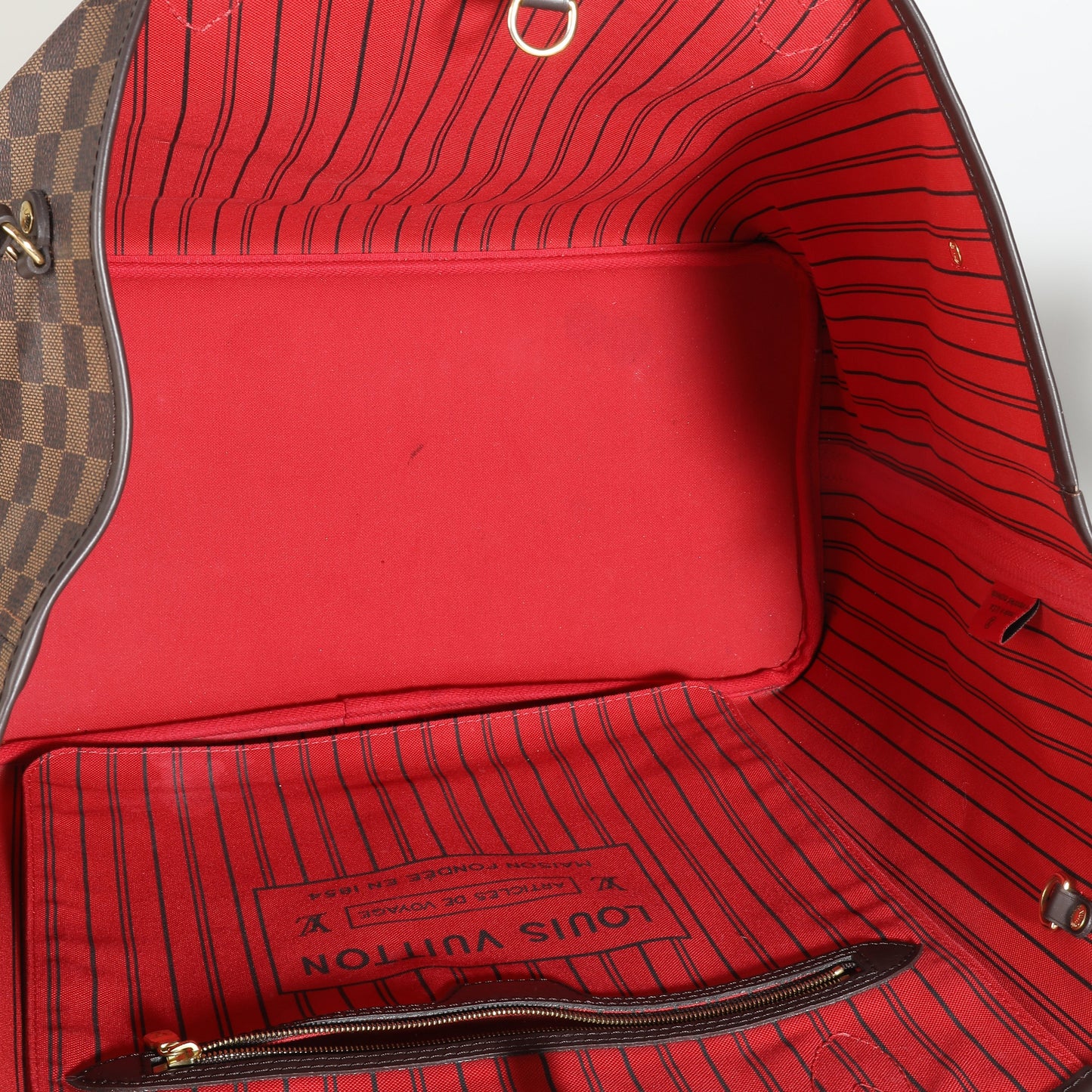 Louis Vuitton Damier Ebene Canvas Neverfull MM
