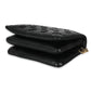 Louis Vuitton Black Monogram Embossed Puffy Lambskin Pochette Coussin