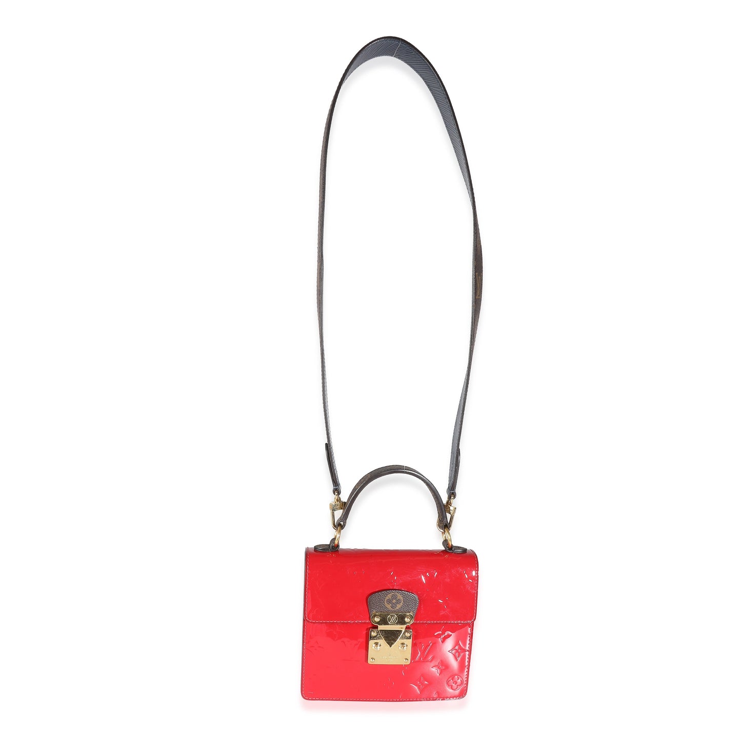 Louis Vuitton Scarlet Monogram Vernis Spring Street