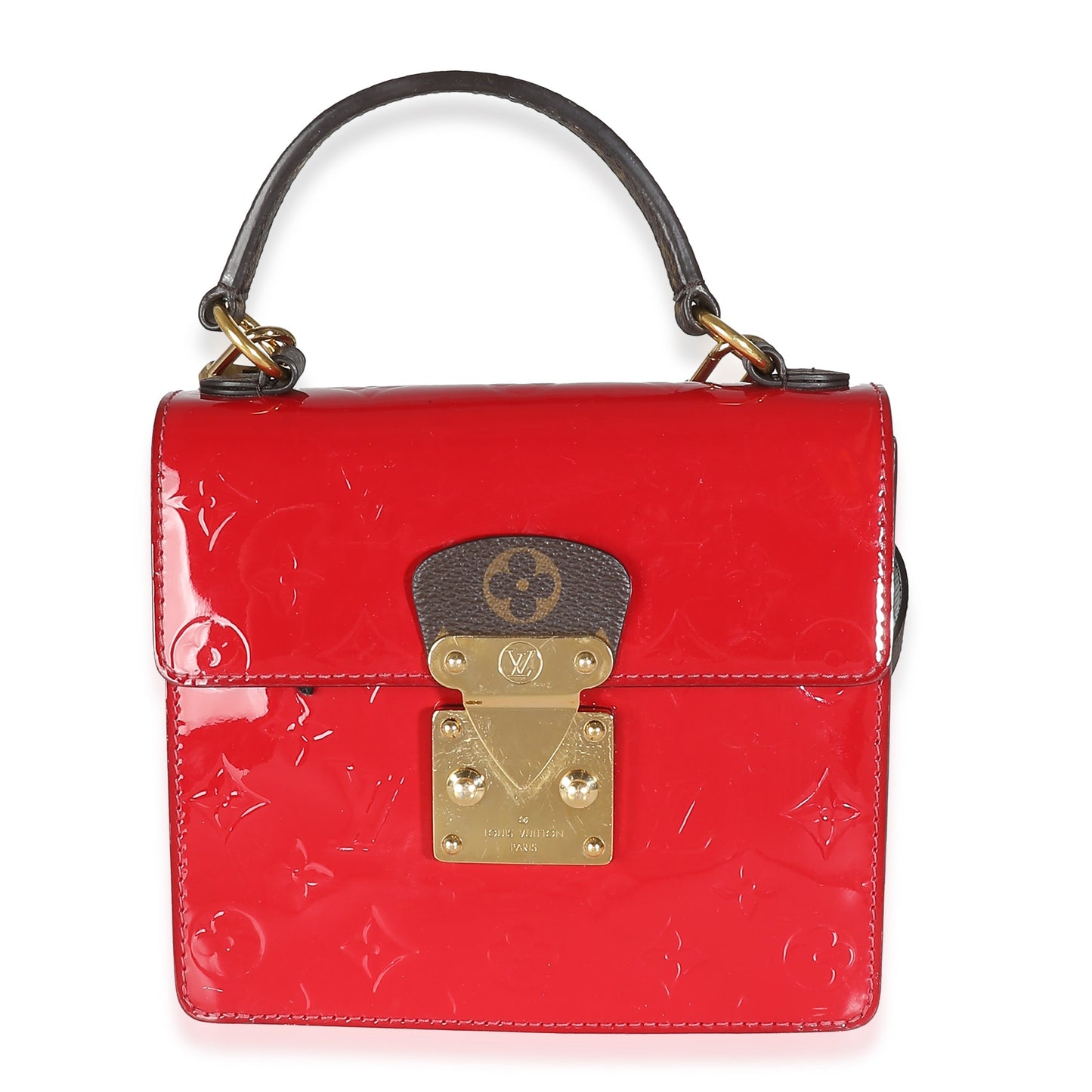 Louis Vuitton Scarlet Monogram Vernis Spring Street