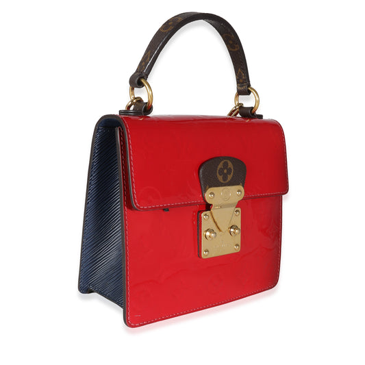 Louis Vuitton Scarlet Monogram Vernis Spring Street