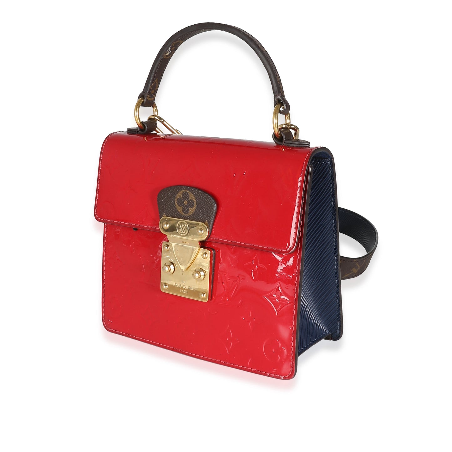 Louis Vuitton Scarlet Monogram Vernis Spring Street