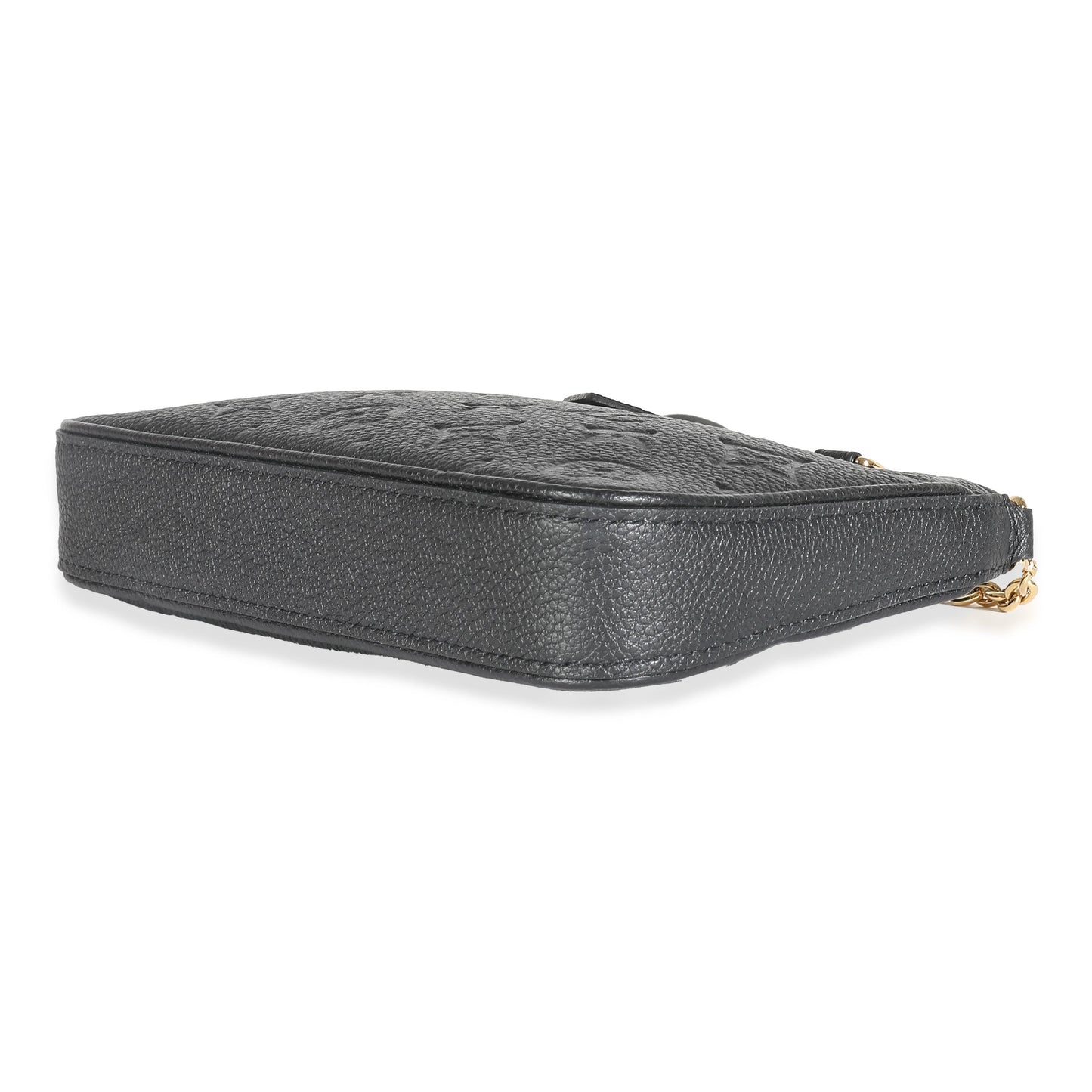 Louis Vuitton Black Monogram Empreinte Easy Pouch On Strap