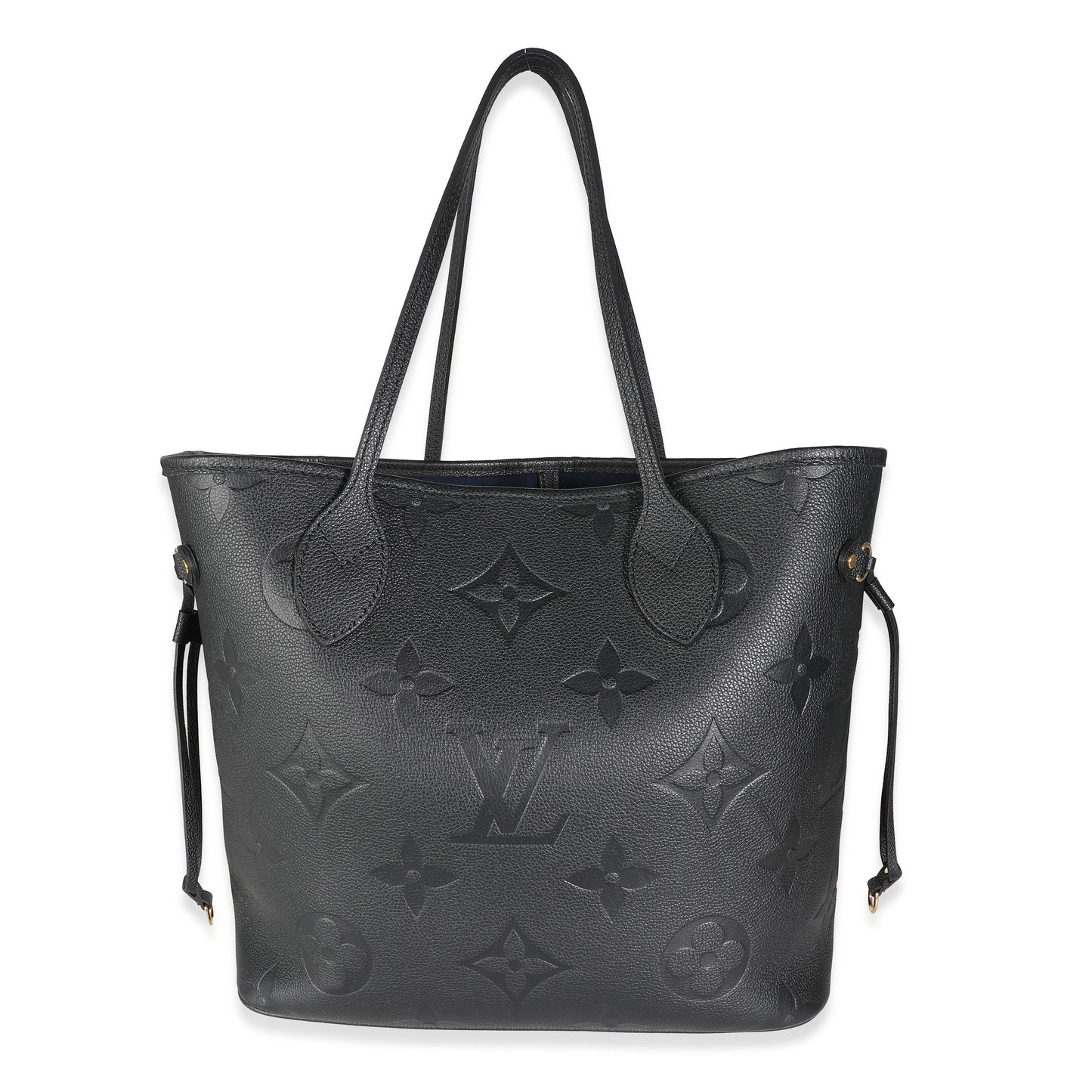 Louis Vuitton Black Monogram Empreinte Neverfull MM
