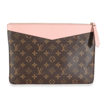 Louis Vuitton Rose Poudre Monogram Canvas Daily Pouch