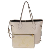 Louis Vuitton Turtledove Giant Monogram Empreinte Neverfull MM