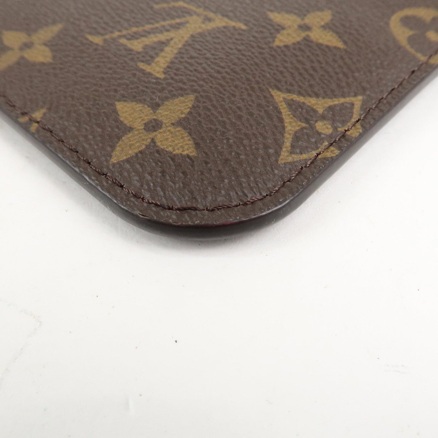 Louis Vuitton Monogram Pouch for Neverfull MM Brown