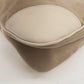 Prada Logo Jacquard Canvas Leather Shoulder Bag Beige Ivory