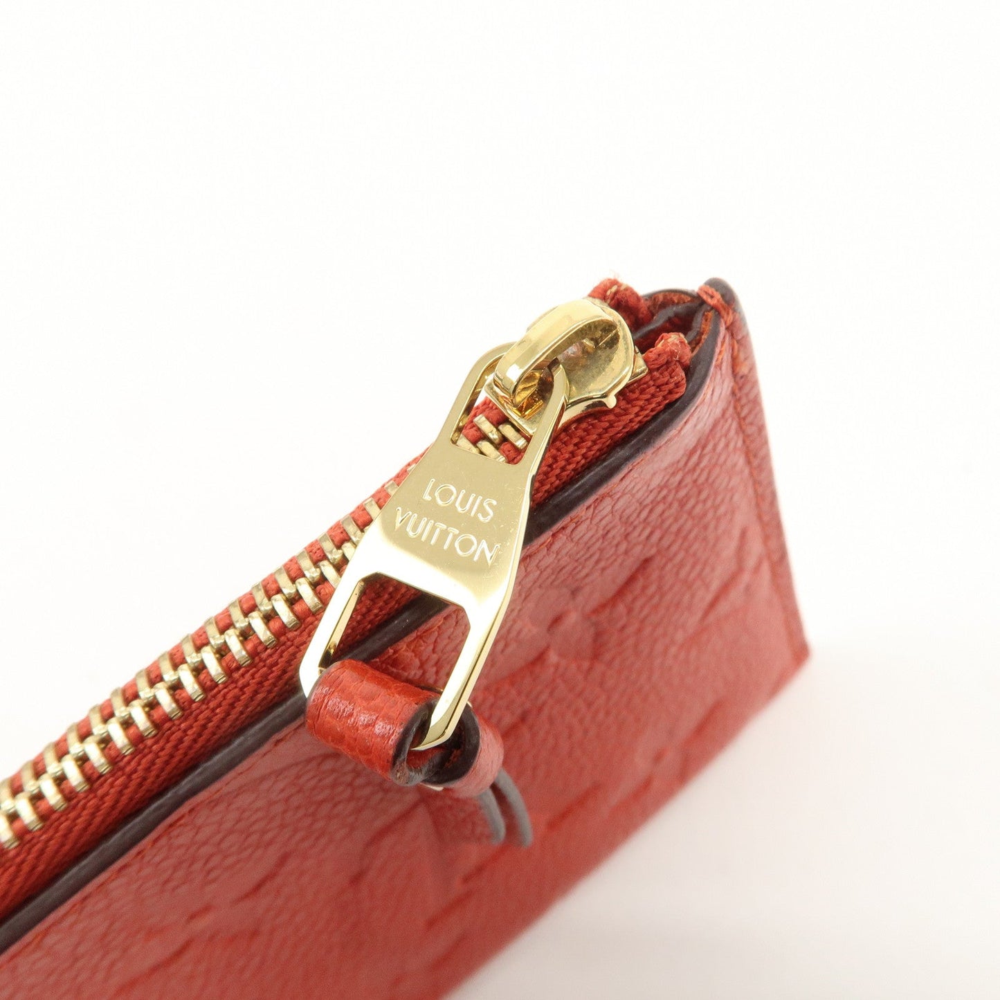 Louis Vuitton Monogram  Empreinte Portefeuille Cerise Cion Case