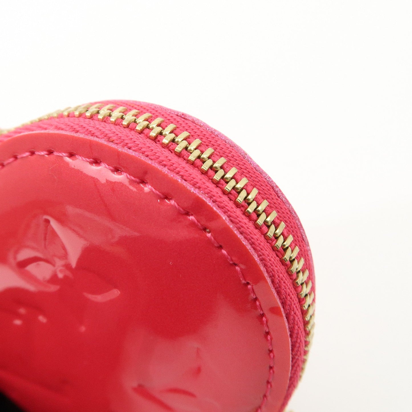 Louis Vuitton Monogram Vernis Porte Monnaie Coeur Coin Case M93657