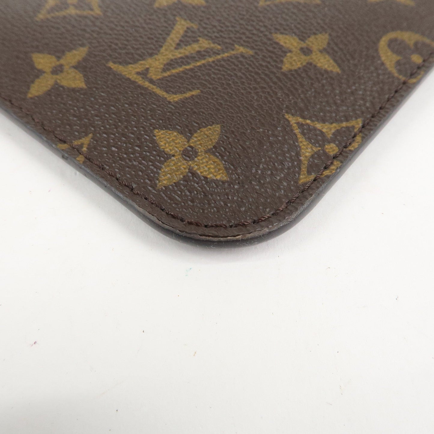 Louis Vuitton Monogram Pouch for Neverfull MM Tote Bag Fuchsia