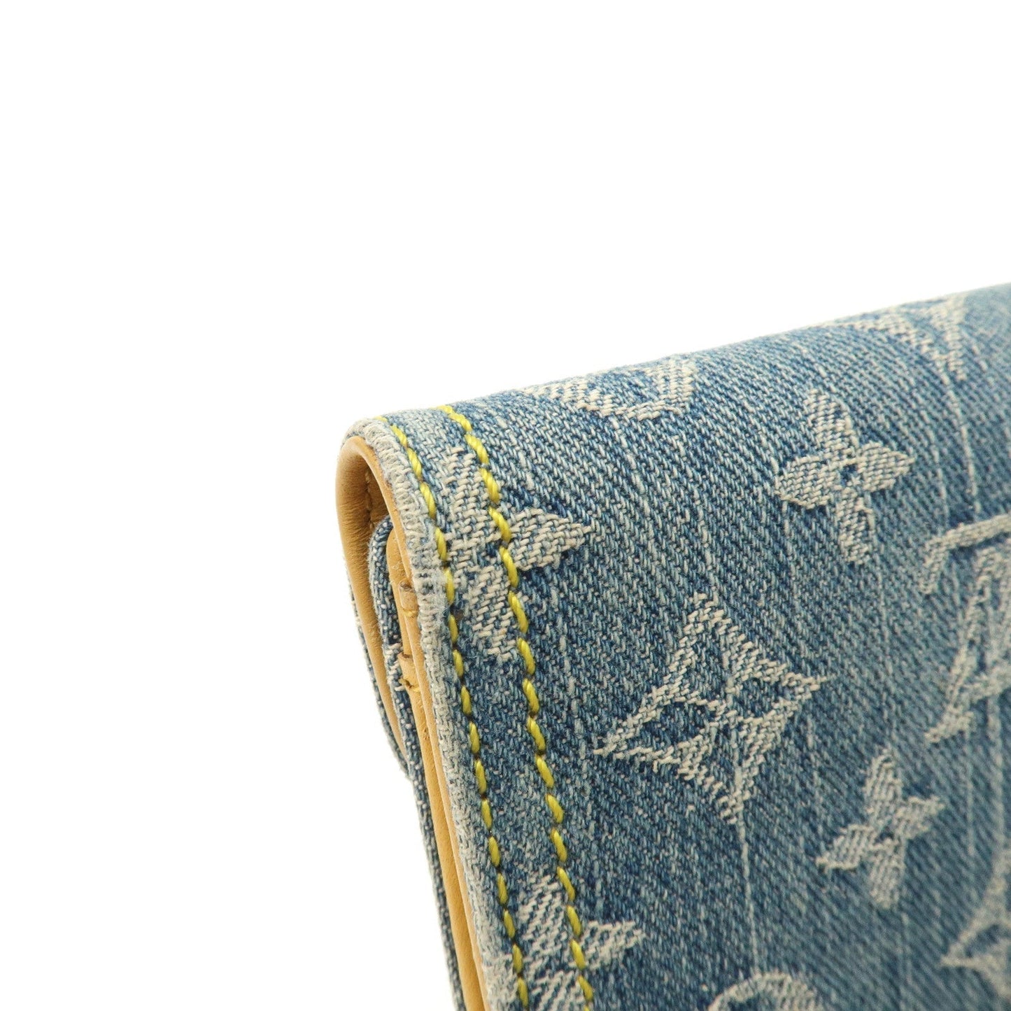 Louis Vuitton Monogram Denim Portefeuille Amelia Wallet M95511