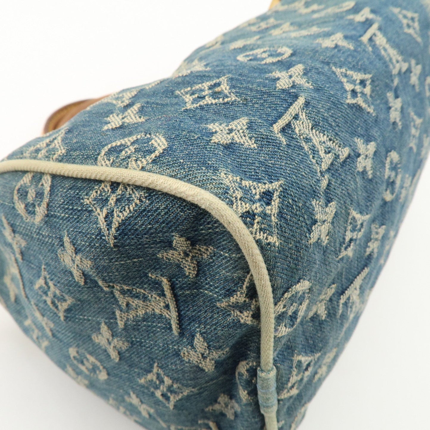 Louis Vuitton Monogram Denim Neo Speedy Boston Bag Blue M95019