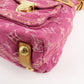 Louis Vuitton Monogram Denim Baggy PM Shoulder Bag Fuchsia M95212