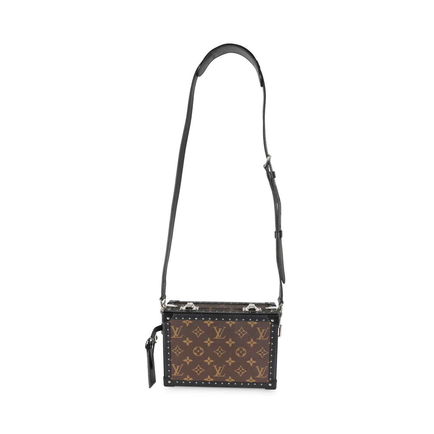 Louis Vuitton Monogram Macassar Canvas Clutch Box