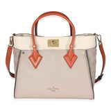 Louis Vuitton Galet Calfskin Tufted Monogram On My Side PM