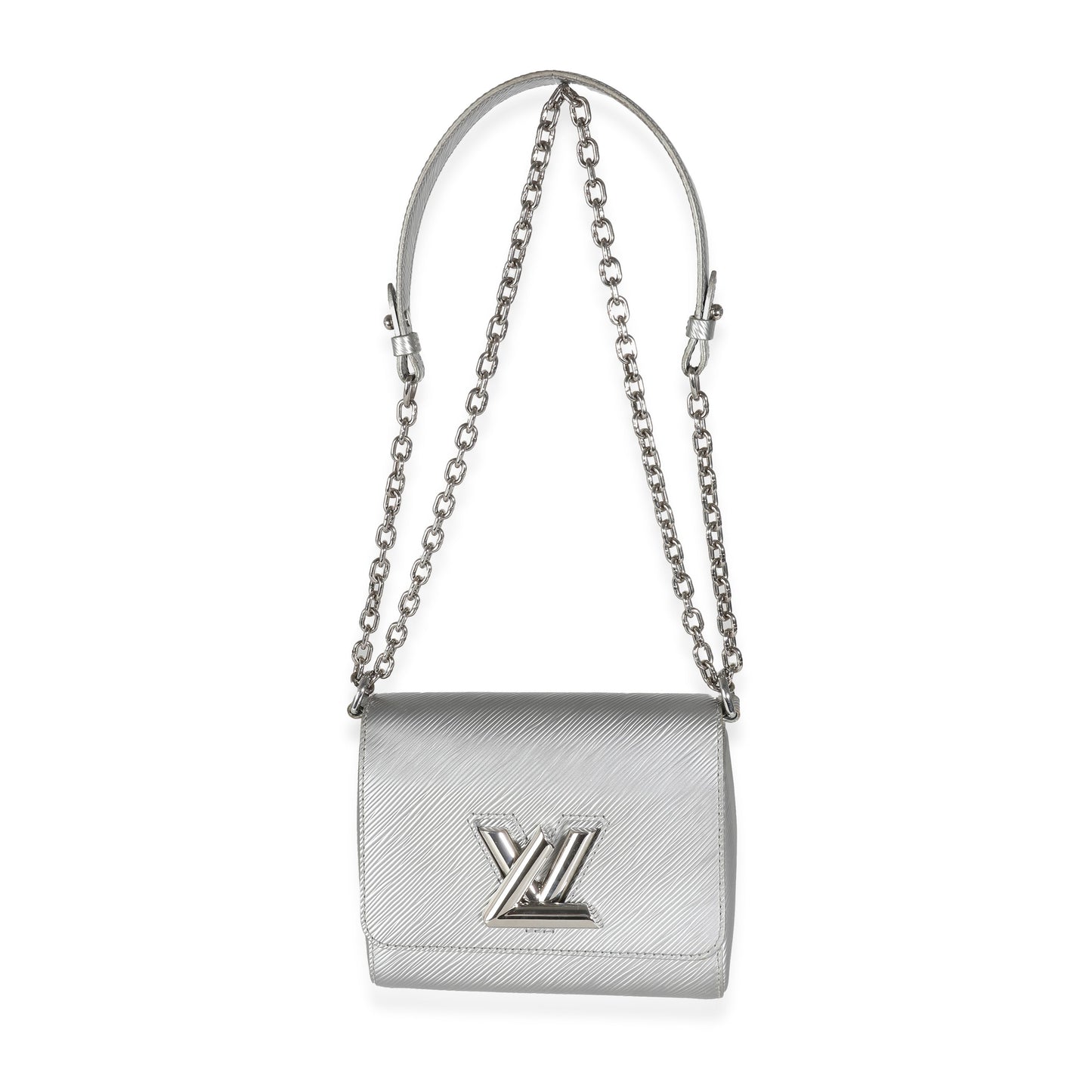 Louis Vuitton Silver Epi Twist PM