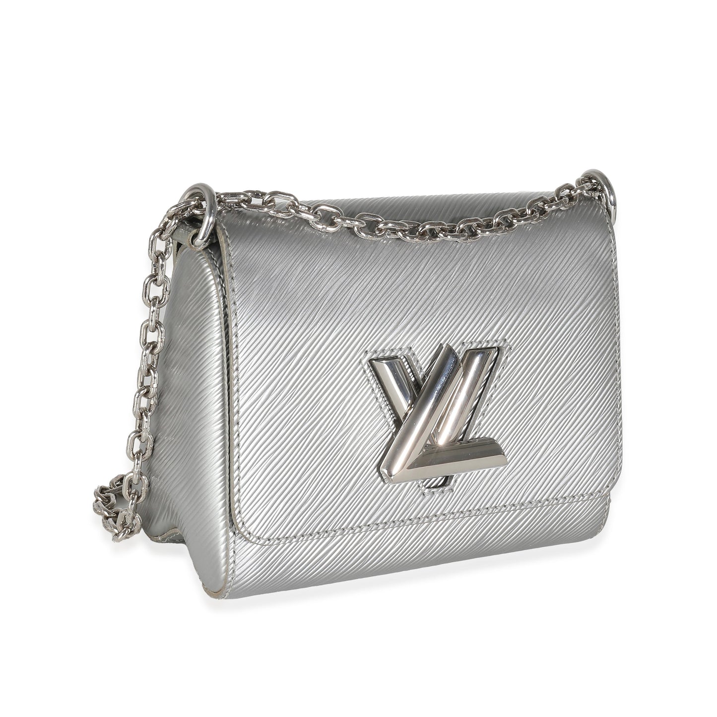 Louis Vuitton Silver Epi Twist PM
