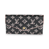 Louis Vuitton Black Monogram Fall For You Canvas Sarah Wallet