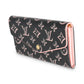 Louis Vuitton Black Monogram Fall For You Canvas Sarah Wallet