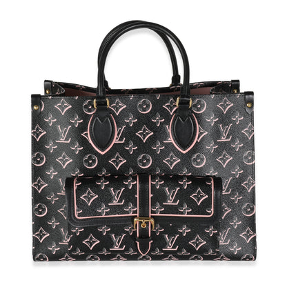 Louis Vuitton Black Monogram Canvas Fall For You Onthego MM