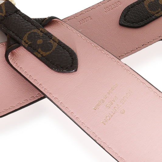 Louis Vuitton Rose Ballerine Monogram Canvas Bandouliere Strap