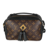 Louis Vuitton Black Monogram Canvas Saintonge