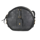 Louis Vuitton Black Empreinte Boite Chapeau Souple MM