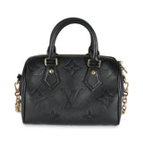 Louis Vuitton Black Monogram Giant Empriente Speedy Bandouliere 20
