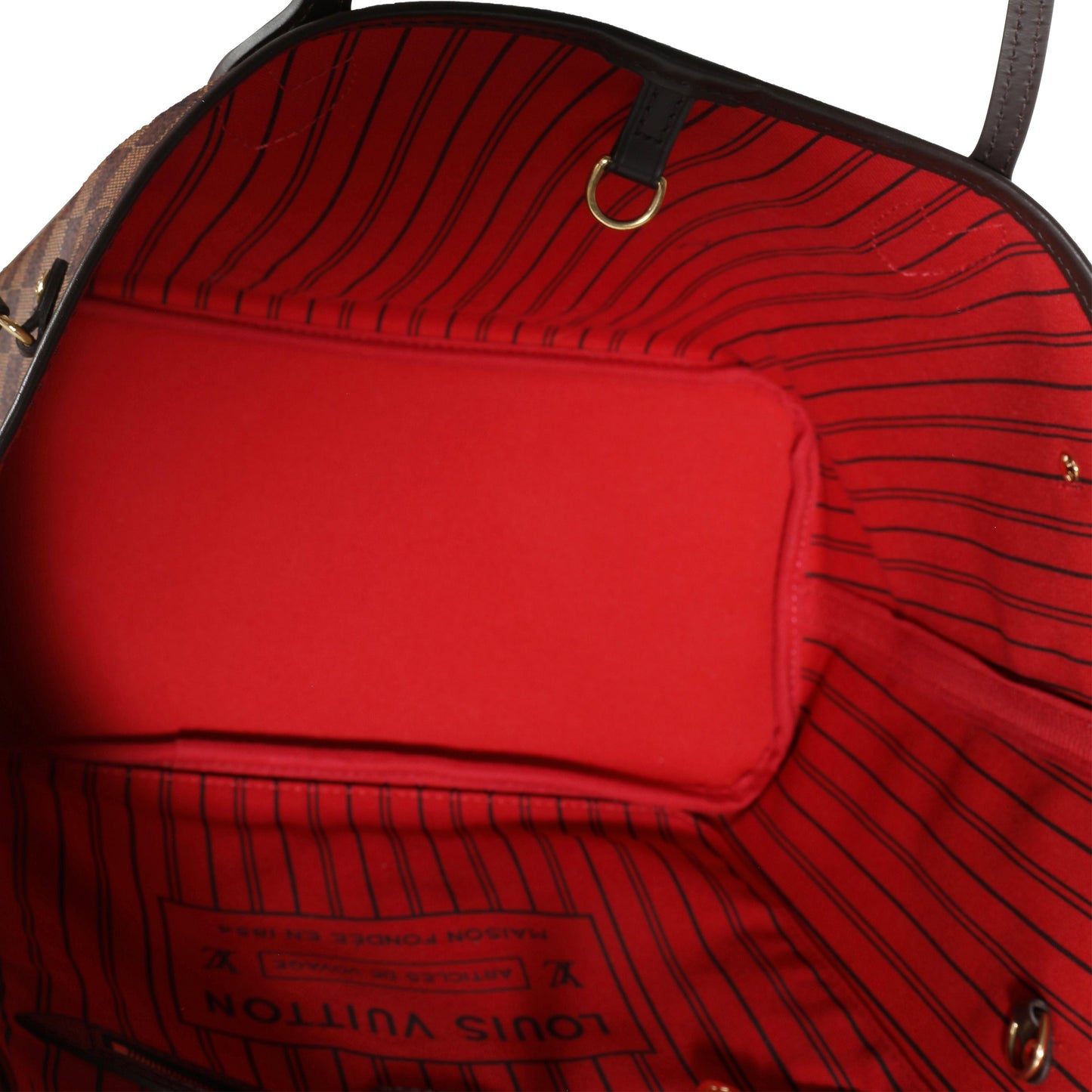 Louis Vuitton Damier Ebene Canvas Neverfull MM