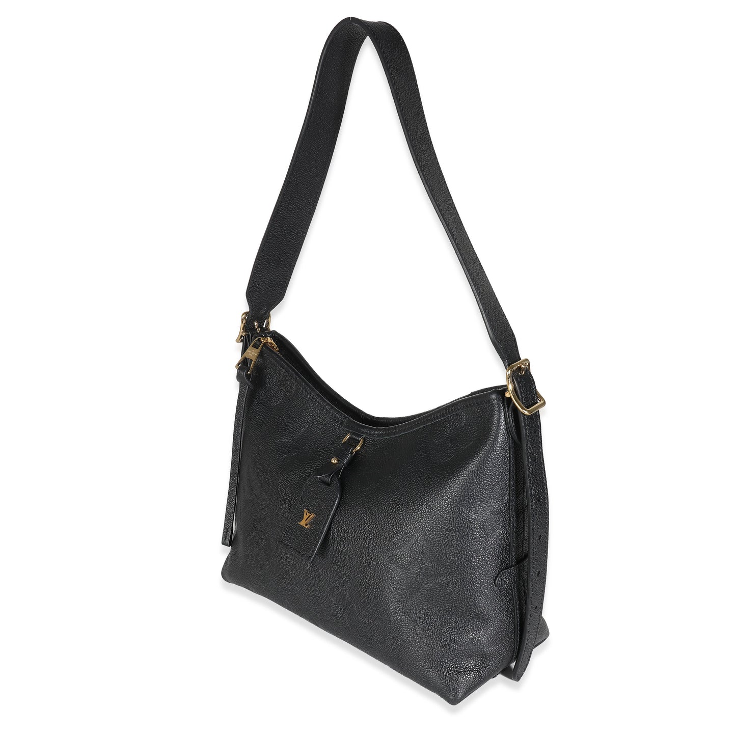Louis Vuitton Black Giant Monogram Empreinte Carryall PM
