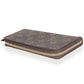 Louis Vuitton Fuchsia Monogram Canvas Clemence Wallet