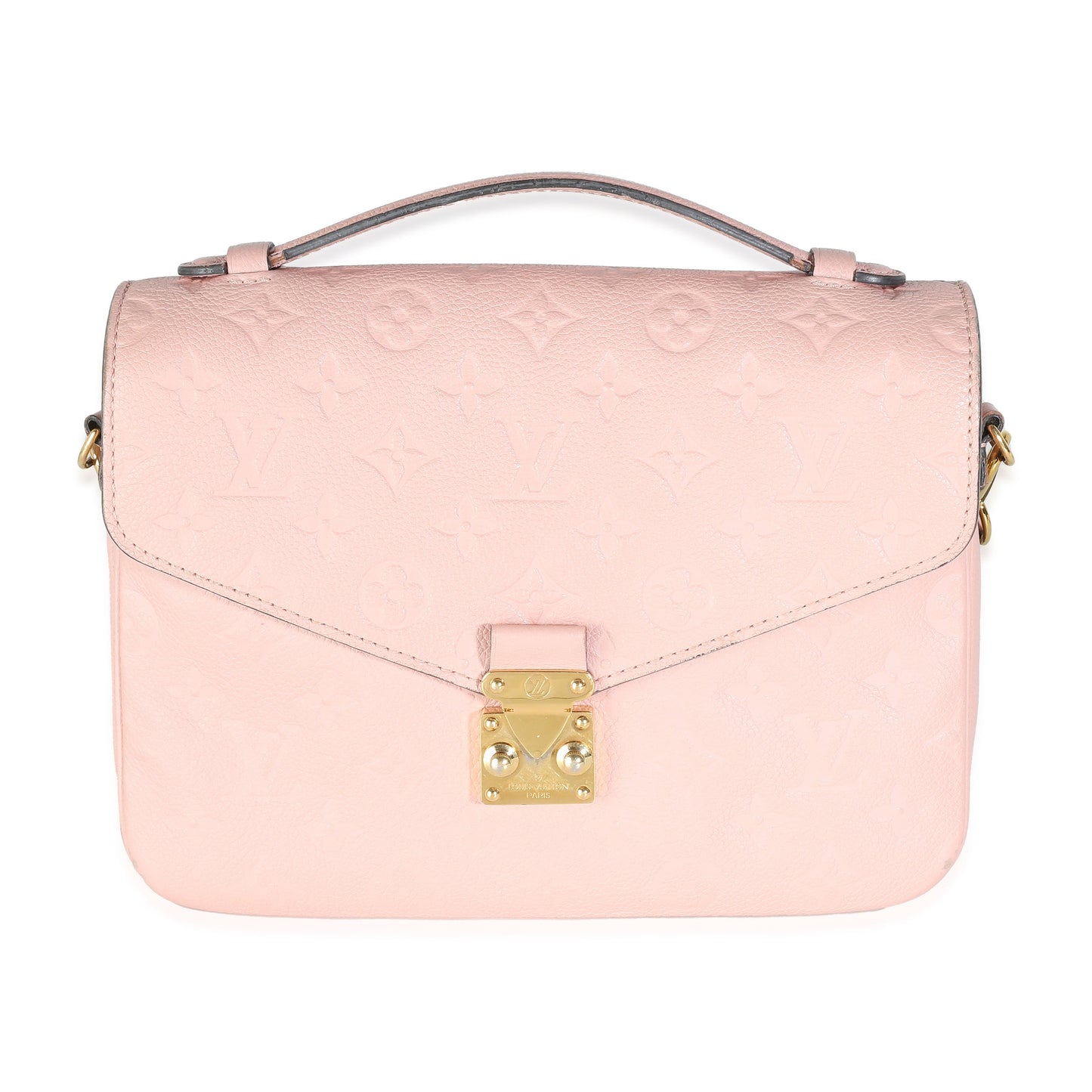 Louis Vuitton Rose Poudre Monogram Empreinte Pochette Metis